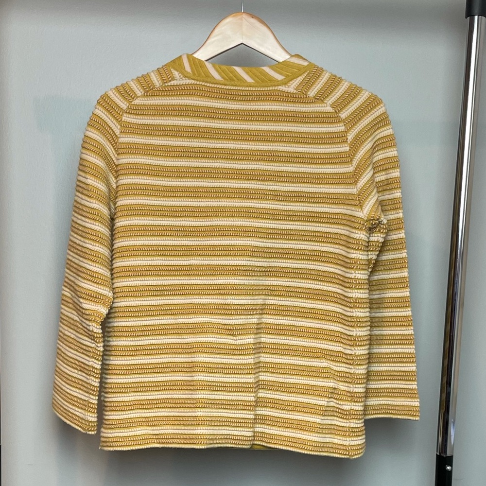 Tory Burch Wool Knit Jacket with Zip Front - Picture 5 of 7